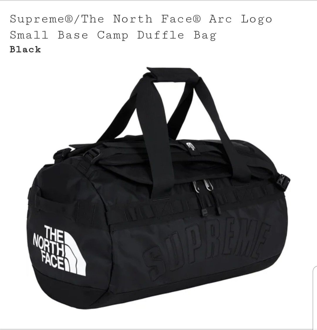 Supreme/ The North Face arc logo duffle bag