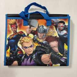 MARVEL TRI FOLD STORAGE CASE WITH PAD. PRELOVED BUT GOOD CONDITION. 