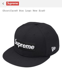 Supreme x Ghostface New Era Box Logo Fitted Sz 7 5/8 new