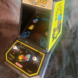 1981 Coleco - Pac-Man Mini Arcade Tabletop Video Game Vintage Midway 80s TESTED working*