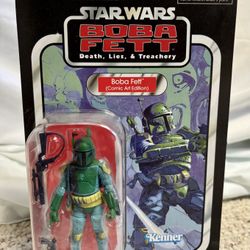 Star Wars Boba Fett Comic Art Edition Vintage Collection
