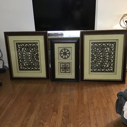 Very Large Set Of 3 Kirklands Pictures