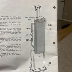 Gympac Exercise Bench 3500