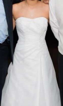 White wedding dress