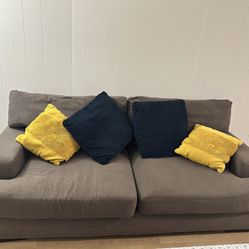 Couch / Sofa + Cushions