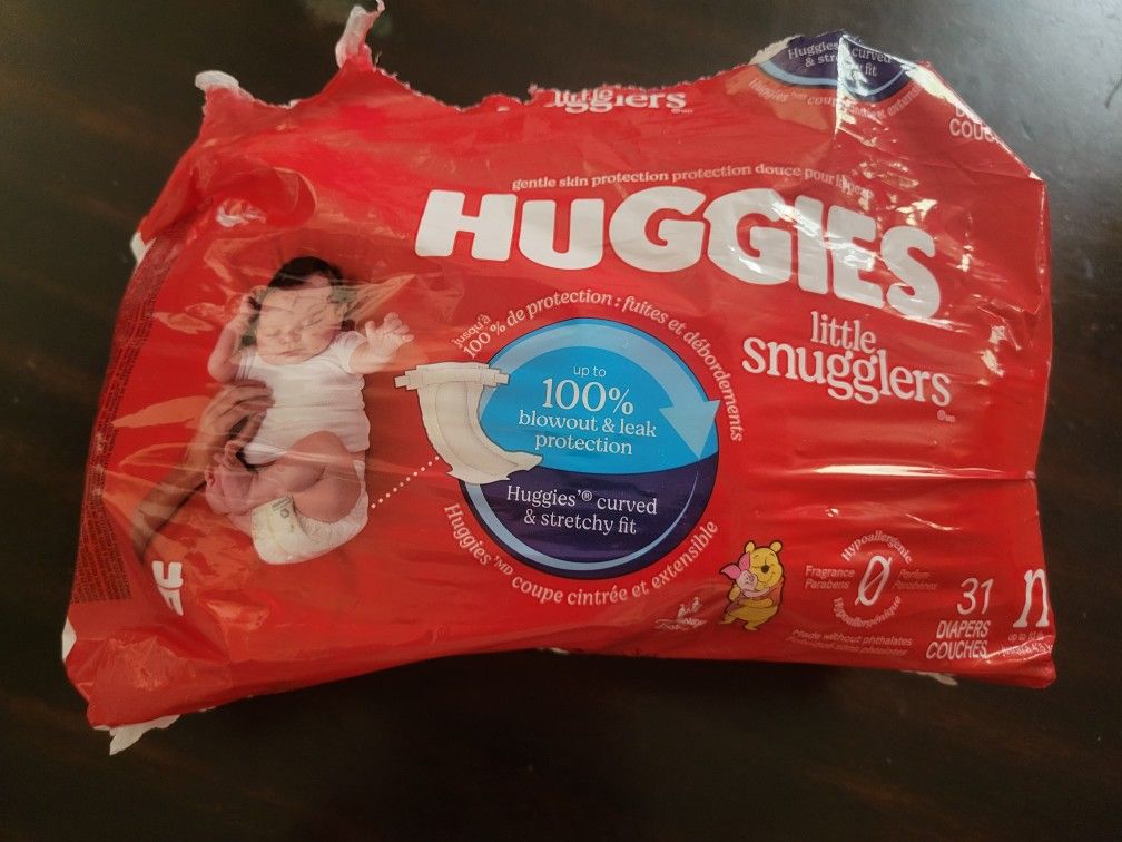 Free new born diapers Huggies
