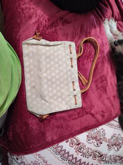 Dooney And Burke Hand Bag Cream Color