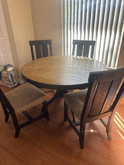 Dining table with 4 chairs