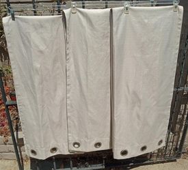 $5 ALL 3 CURTAIN PANELS
