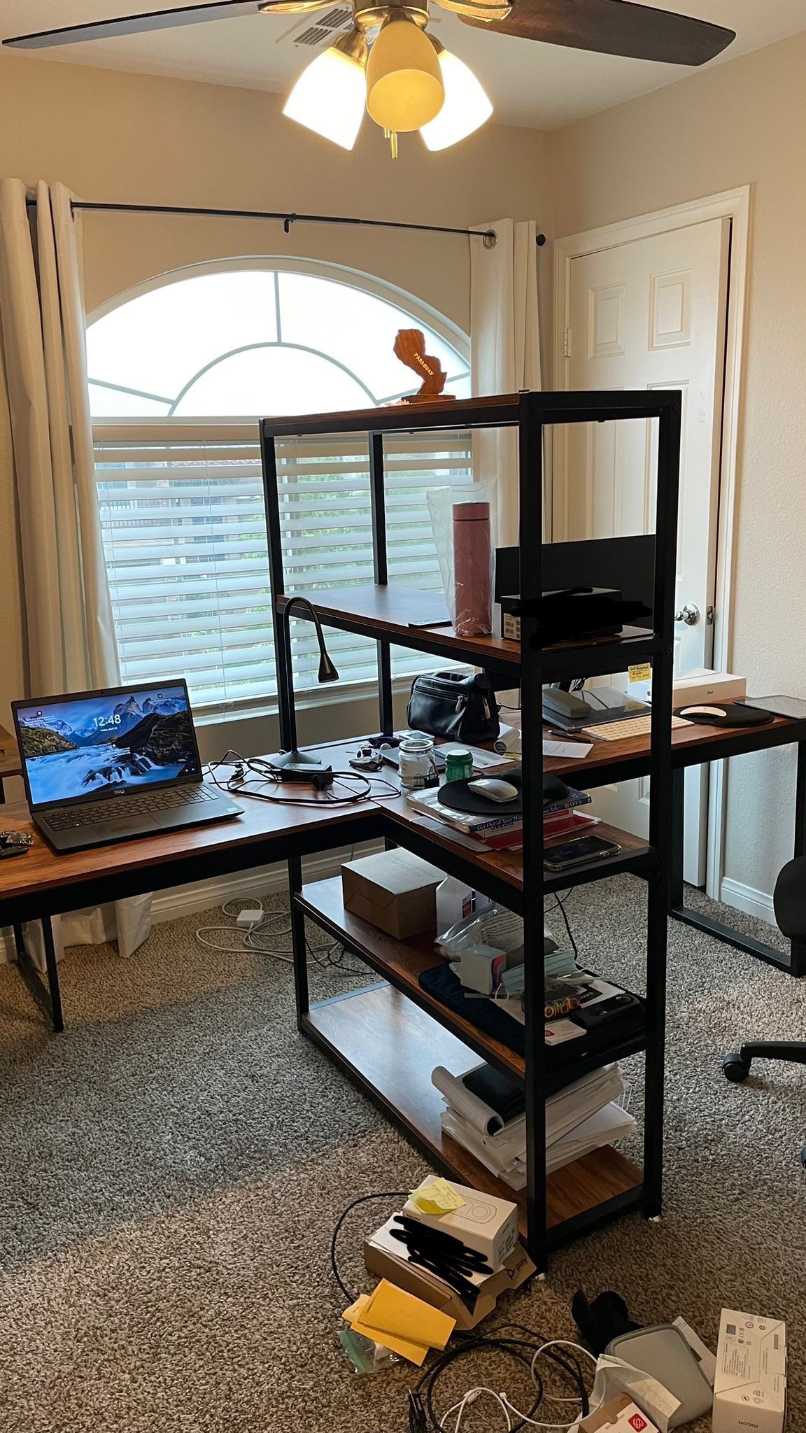 Office Desk + Ergonomic Chair