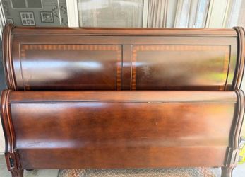 Wooden headboard