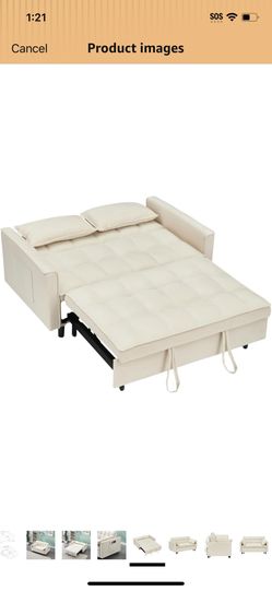 3 in 1 Convertible Futon Sofa Bed