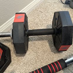 One Set Of Great Quality Dumbbells For Sale 