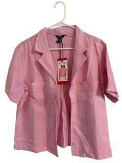 Pink Collared Blouse