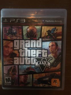 Sony PlayStation ps3 gta 5