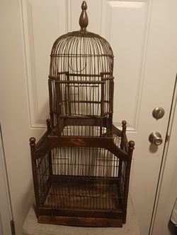 Victorian Antique Bird Cage 