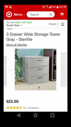 Drawer Storage