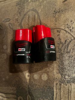 Milwaukee batteries m12 2.0