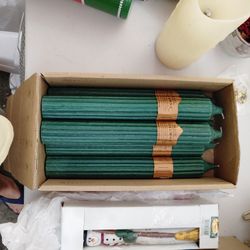 12" Rustic Columns candles