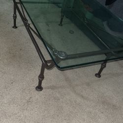 Living Room Glass Table