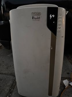 DeLonghi portable air conditioner portable ac retail cost $500 used