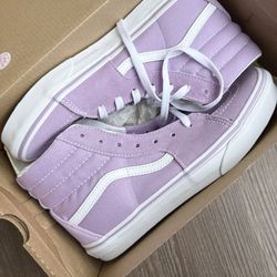 NEW Sk8-Hi Top VANS Light Purple