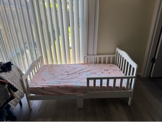 Toddler Bed and Mattress