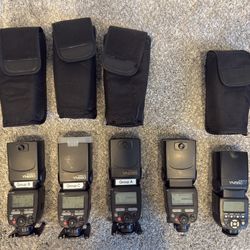 Yongnuo flash, and flash controllers