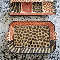 CERAMIC SERVING TRAYS