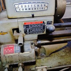 Craftsman Commercial Lathe