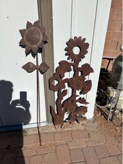 Metal Yard Art