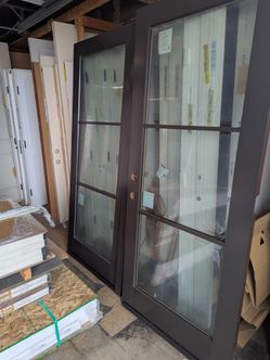 Jeld-Wen Bronze French Doors