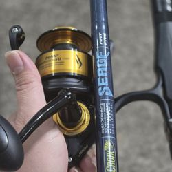 Penn Spinfisher Vii 5500 Amd St Croix Seage Rod
