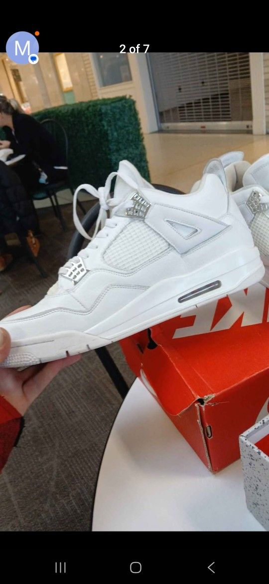 Jordan Retro 4s Pure Moneys