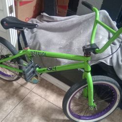 20in. DK BMX Bike Lime Green Hello Kitty Tires Pumped Up Ready To Ride! 