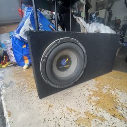 Planet Audio Comp Sub Subwoofer In A Ported Box 