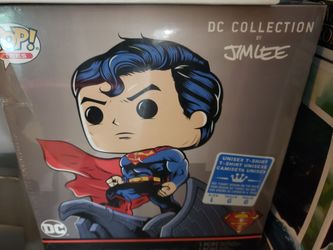 Jim Lee Superman Pop With Shirt