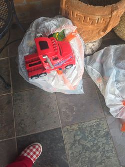 Matchbox car and a varity of trucks a little boy's dream