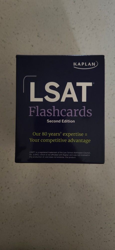 LSAT FLASHCARDS