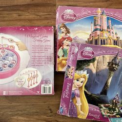 Princess Board Games - Pop Up Magic And Fishing Game