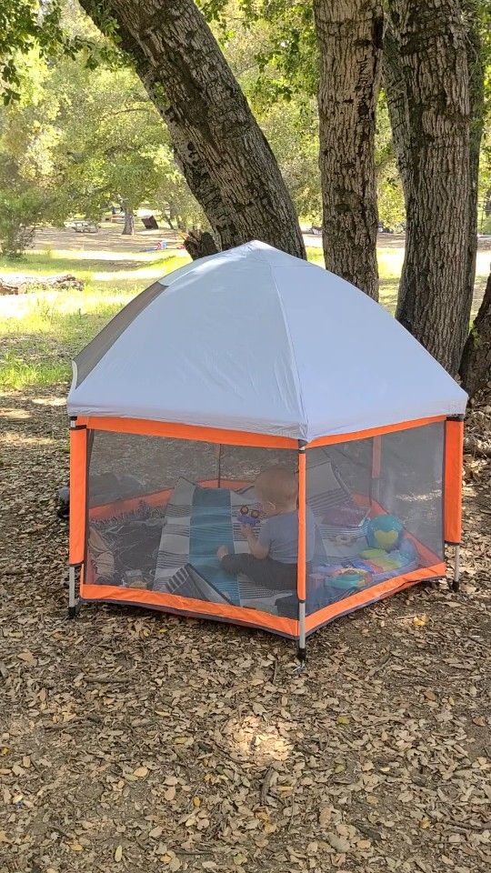 POP 'N GO PLAYPEN - Indoor & Outdoor Playpen for Babies and Toddlers - Baby Beach Tent, Foldabl