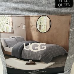 New Ugg Full/Queen Comforter Set