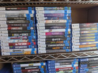 PlayStation 5 PS5 games