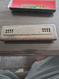 Hohner Echo Bell Metal Reeds Harmonica