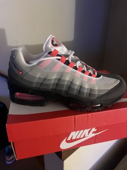 Size 9.5 Air Max 95 Solar Red 