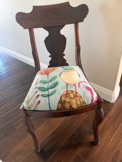Burl Wood Chair