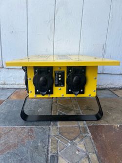 Job site gang box
