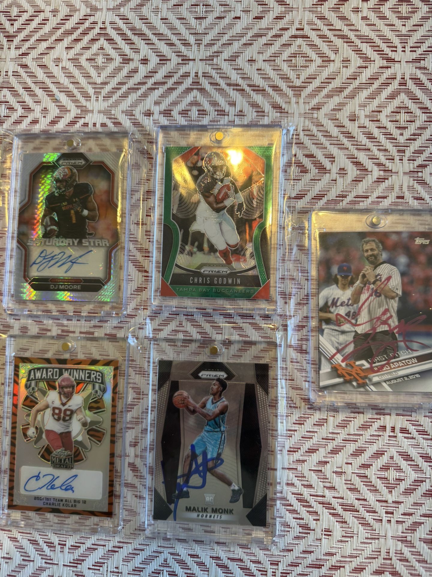 Variety Of sports cards