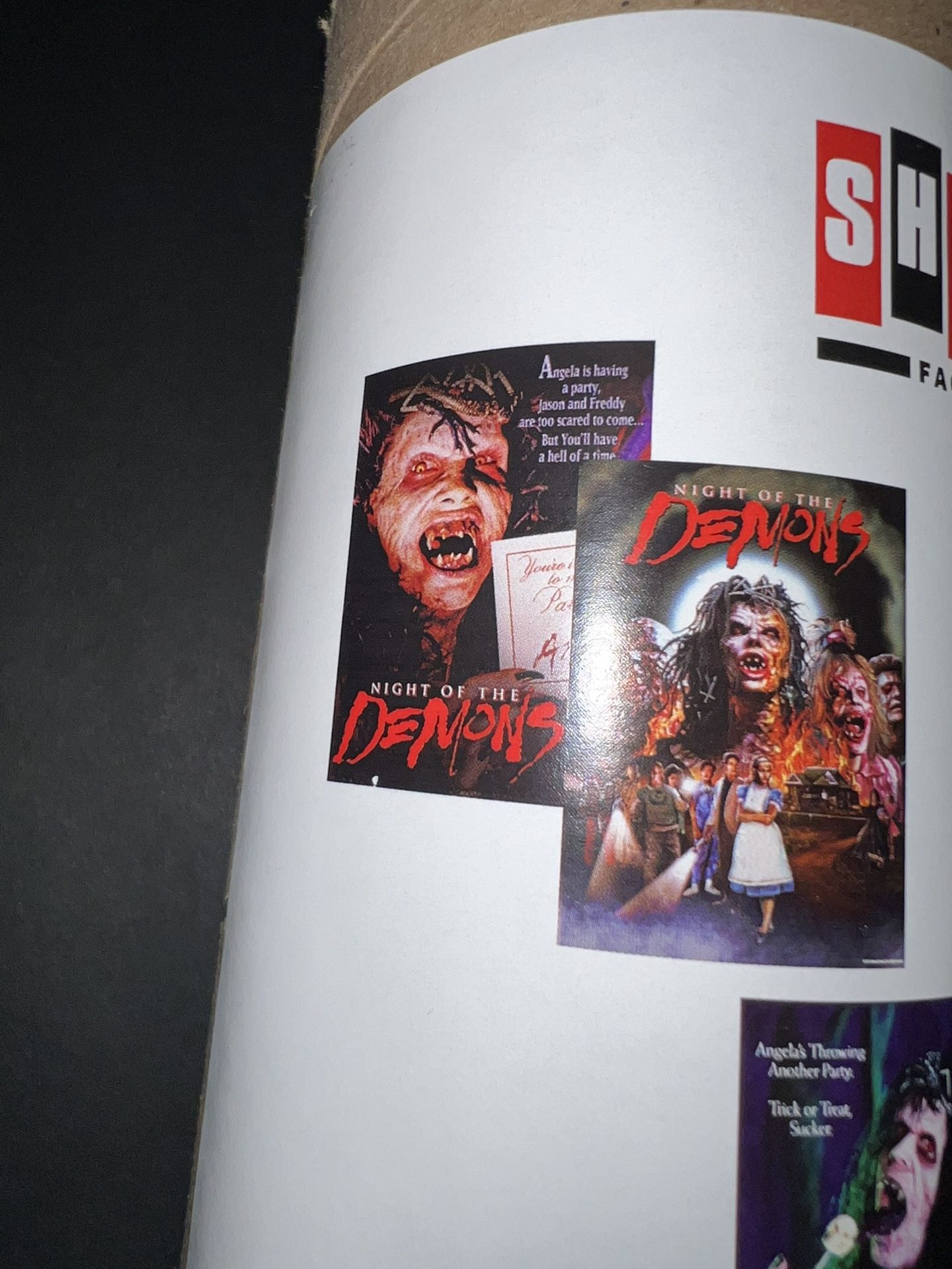 DEMONS 1-3 set of 6 SHOUT! Factory Collector's Edition Posters - NEW