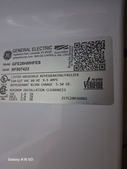 General Electric Refrigerator